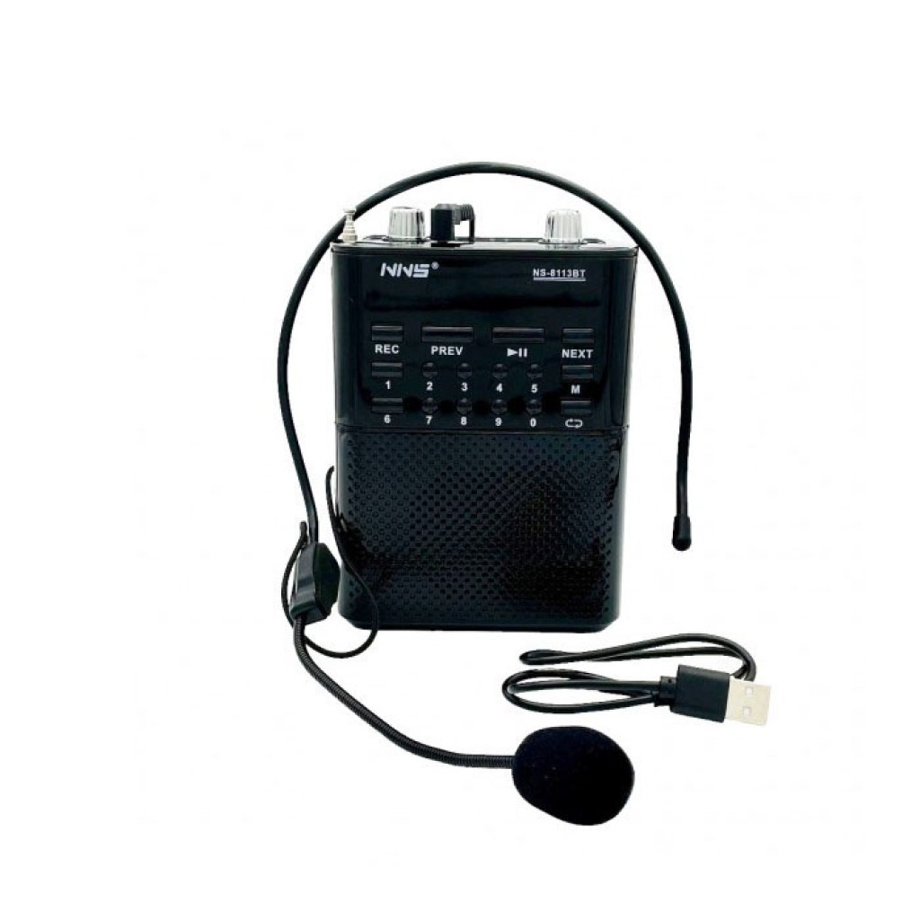 Δυνατό Ηχείο Μεγάφωνο με USB-TF NS-8113BT